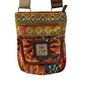 Lily Bloom Crossbody Bag Boho Multicolor Floral